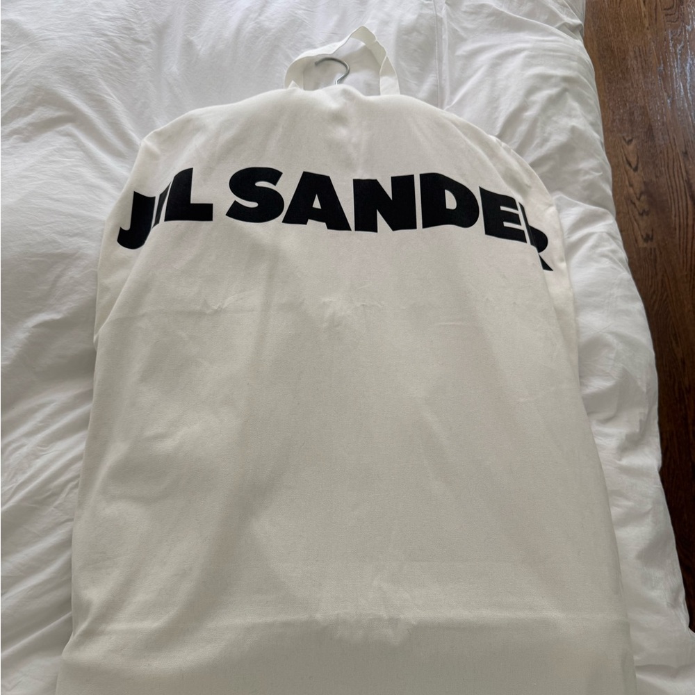 Shearling White Coat Jil Sander